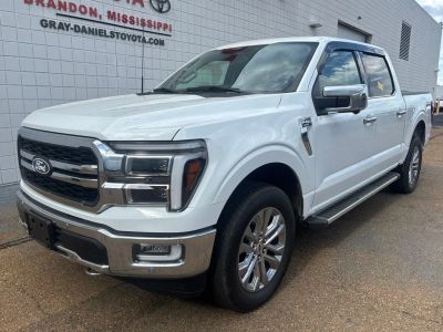 2024 Ford F-150 Lariat — front three-quarter view