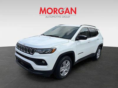 2022 Jeep Compass — rear three-quarter view