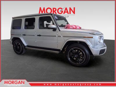 2025 Mercedes-Benz G-Class G 550 in Silver — front three-quarter view
