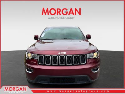2022 Jeep Grand Cherokee WK Laredo X in Red — front three-quarter view