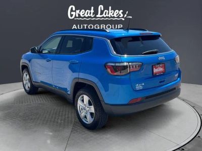 2022 Jeep Compass — rear three-quarter view