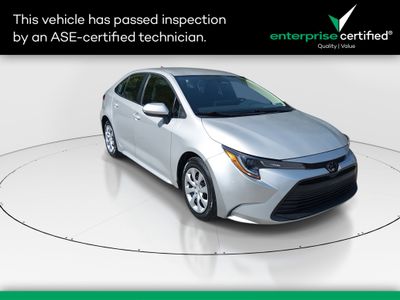 2024 Toyota Corolla LE CVT — front three-quarter view