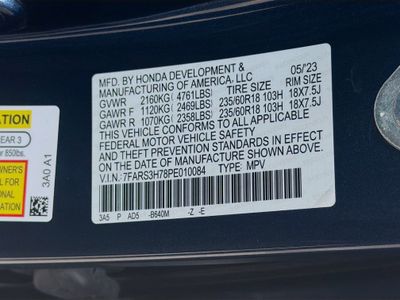 2023 Honda CR-V — photo 39 view