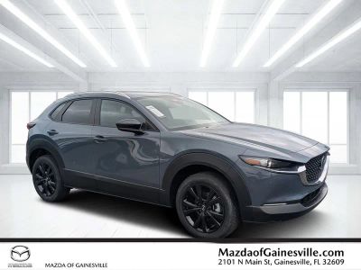 2026 Mazda CX-30 2.5 S Carbon Edition in Gray — front three-quarter view