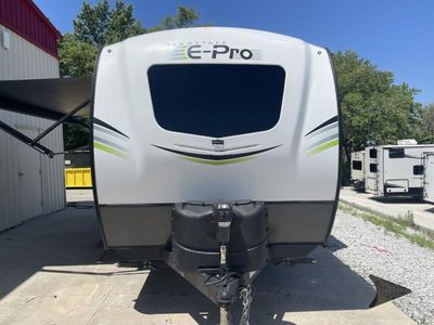 2022 Forest River RV Flagstaff E-Pro — rear three-quarter view