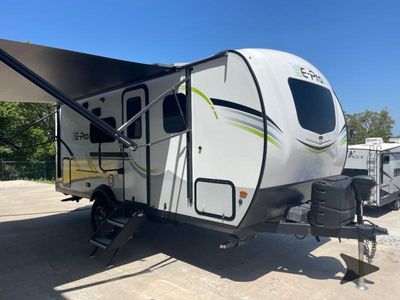 2022 Forest River RV Flagstaff E-Pro — front three-quarter view