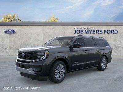 2026 Ford Expedition Max in HY Gray — front three-quarter view