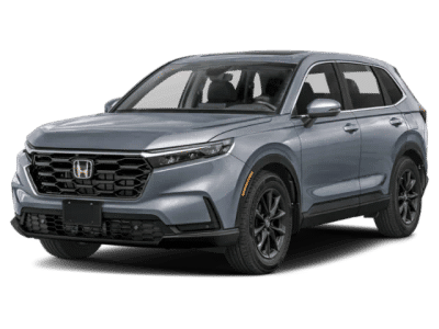 2026 Honda CR-V EX-L in Urban Gray Pearl — front three-quarter view