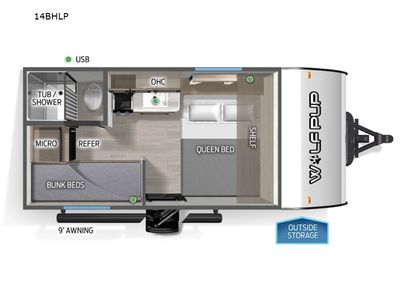 2026 Forest River RV Cherokee Wolf Pup — side profile view