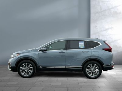 2020 Honda CR-V Hybrid — rear three-quarter view