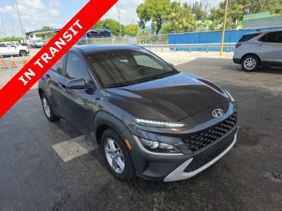 2022 Hyundai Kona — rear three-quarter view