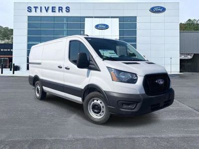 2026 Ford Transit Commercial Cargo Van in Oxford White — front three-quarter view