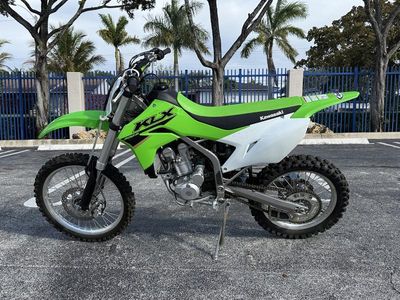 2022 Kawasaki KLX300R — front three-quarter view