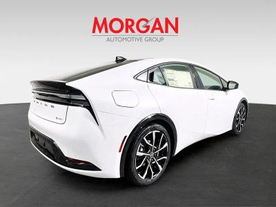 2025 Toyota Prius Plug-In Hybrid — rear three-quarter view