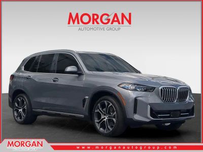 2024 BMW X5 sDrive40i in Gray — front three-quarter view
