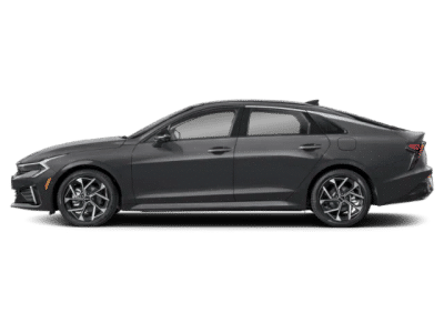 2026 Kia K5 — rear three-quarter view