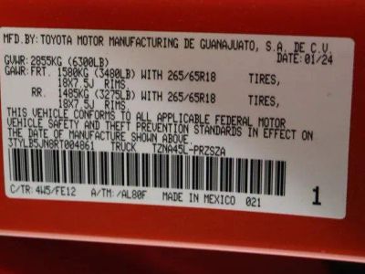 2024 Toyota Tacoma 4WD 6' Bed — photo 43 view