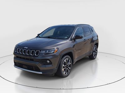 2024 Jeep Compass — rear three-quarter view