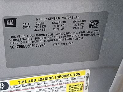 2012 Chevrolet Malibu - Photo 15