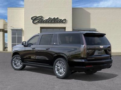 2026 Cadillac Escalade ESV — rear three-quarter view