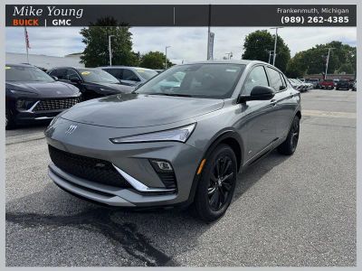 2026 Buick Envista Sport Touring in Moonstone Gray Metallic — front three-quarter view