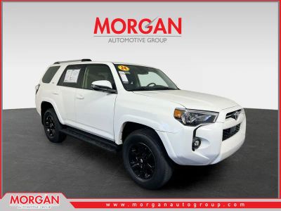 2024 Toyota 4Runner SR5 Premium in Ice Cap — front three-quarter view