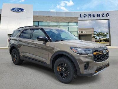 2026 Ford Explorer — rear three-quarter view