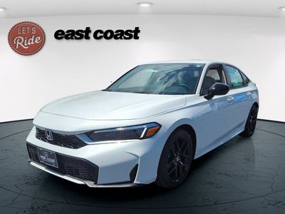 2026 Honda Civic Hybrid — front three-quarter view