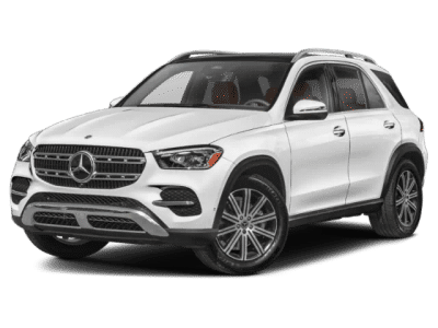 2026 Mercedes-Benz GLE 350 in Polar White — front three-quarter view