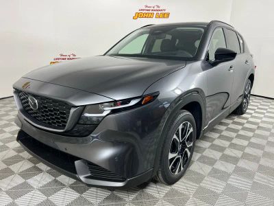 2026 Mazda Mazda CX-5 2.5 S Preferred AWD in Machine Gray Metallic — front three-quarter view