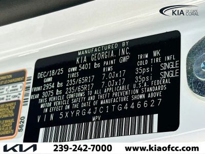 2026 Kia Sorento — photo 39 view