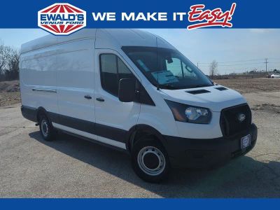2026 Ford Transit-350 Base in Oxford White — front three-quarter view
