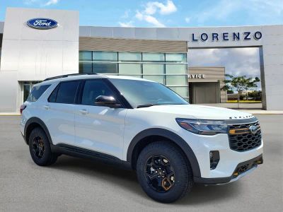 2026 Ford Explorer — rear three-quarter view