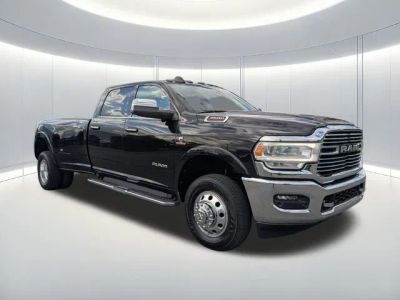 2020 Ram 3500 Laramie in Black — front three-quarter view