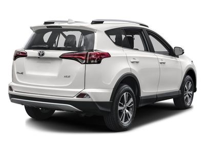 2018 Toyota RAV4 XLE — rear three-quarter view
