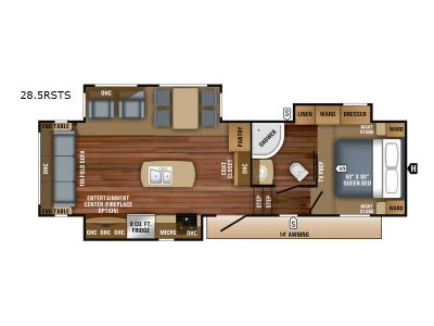 2018 Jayco Eagle HT — front three-quarter view