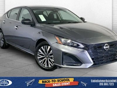 2025 Nissan Altima SV in Gun Metallic — front three-quarter view