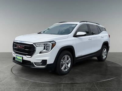2022 GMC Terrain — rear three-quarter view