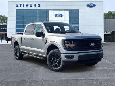 2026 Ford F-150 XLT in Silver — front three-quarter view