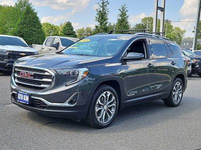 2018 GMC Terrain — rear three-quarter view