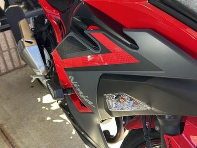 2025 Kawasaki Ninja 500 — engine compartment view