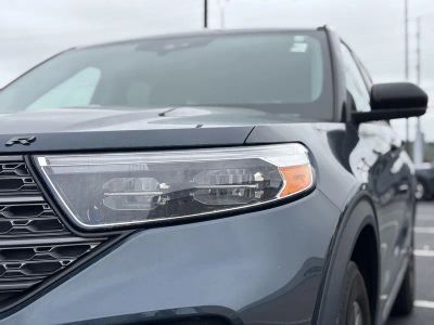 2023 Ford Explorer — rear three-quarter view
