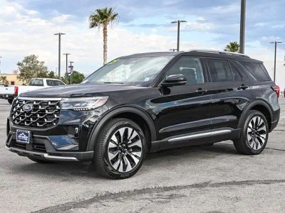 2025 Ford Explorer — rear three-quarter view