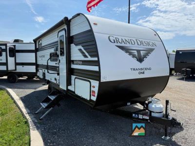 2027 Grand Design Transcend One 161DB — front three-quarter view