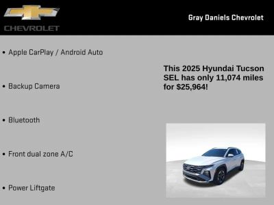 2025 Hyundai Tucson — photo 7 view