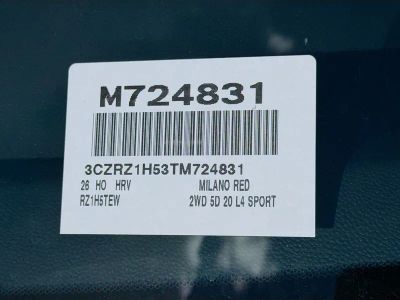 2026 Honda HR-V — photo 26 view