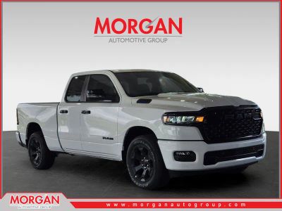2026 Ram 1500 Big Horn in Bright White Clearcoat — front three-quarter view