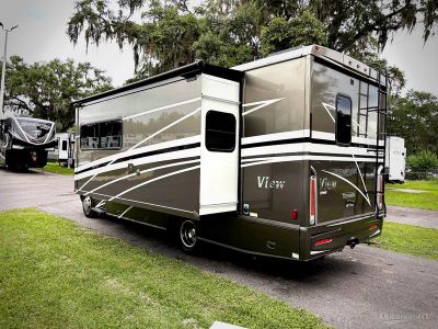2022 Winnebago View — rear three-quarter view