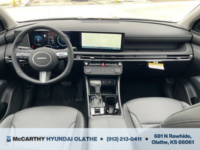 2025 Hyundai Tucson — rear three-quarter view