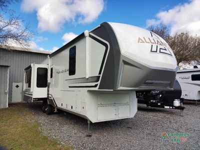 2026 Alliance RV Paradigm — front three-quarter view